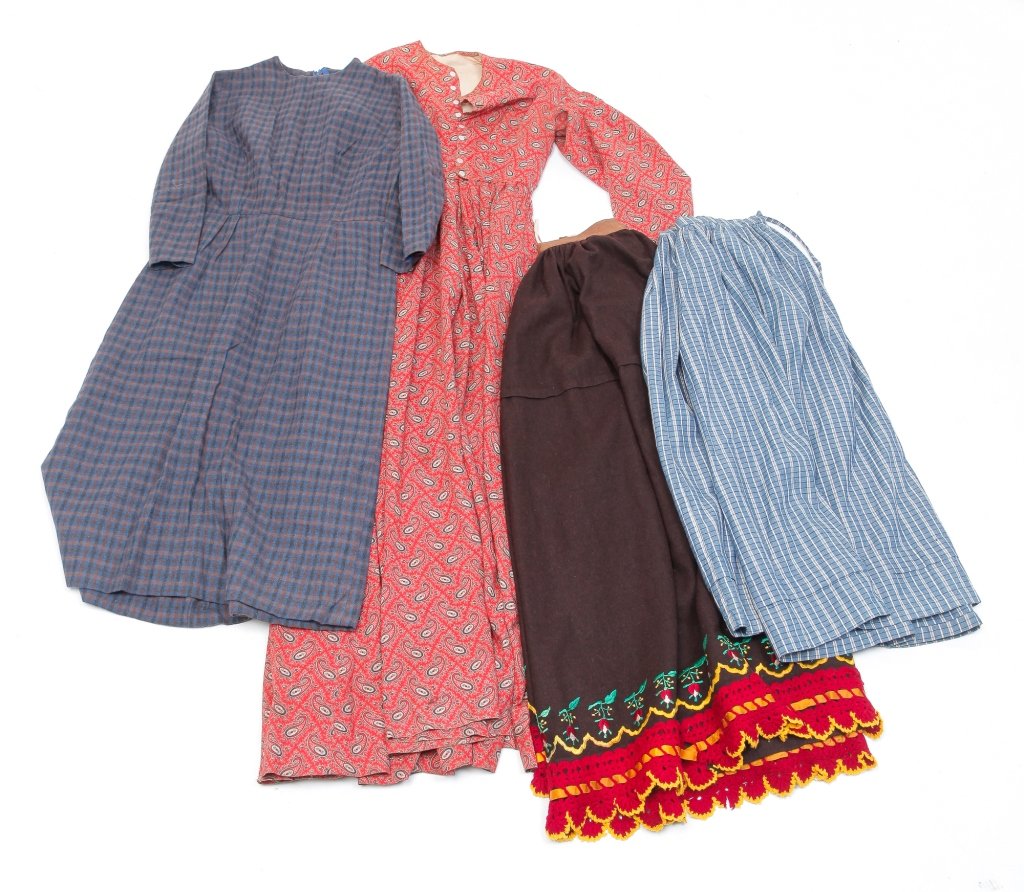 WOMEN'S PETTICOATS AND DRESSES. (1 of 5)