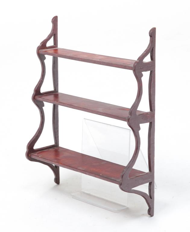 AMERICAN HANGING SHELVES. (1 of 3)