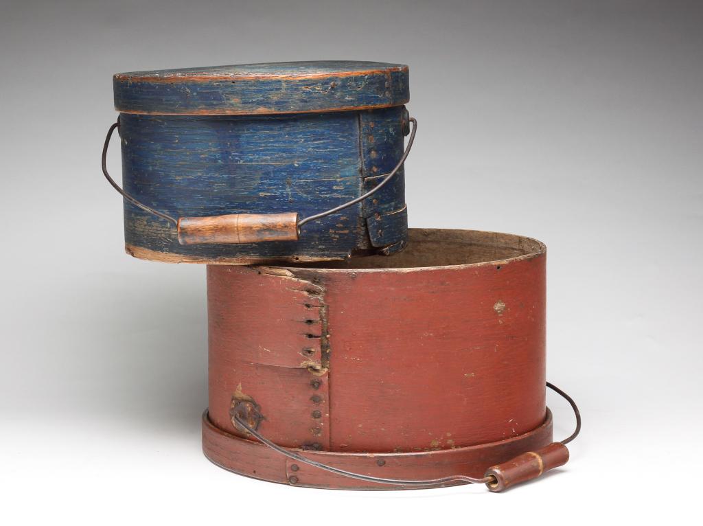 TWO AMERICAN BENTWOOD CARRIERS. (1 of 7)