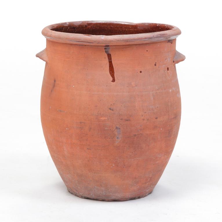 AMERICAN REDWARE CROCK. (1 of 5)