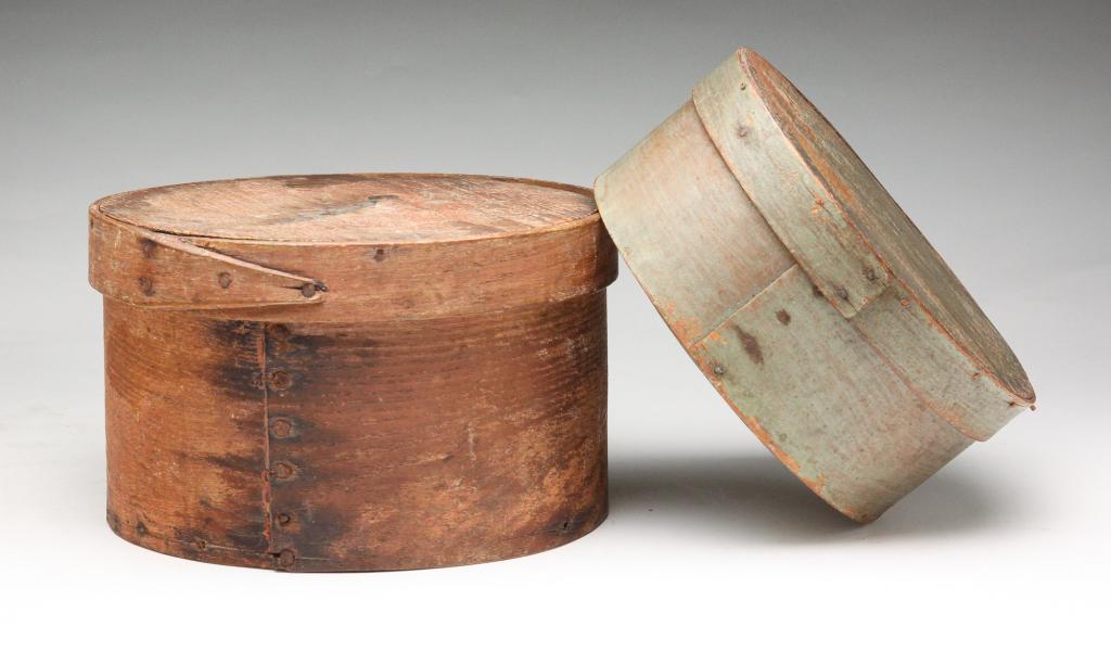 TWO AMERICAN PANTRY BOXES. (1 of 4)