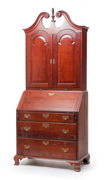 AMERICAN SECRETARY BOOKCASE. (1 of 9)