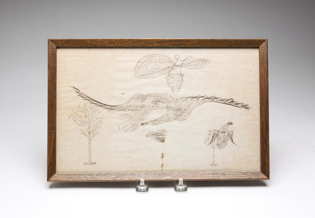 AMERICAN SPENCERIAN DRAWING. (1 of 3)