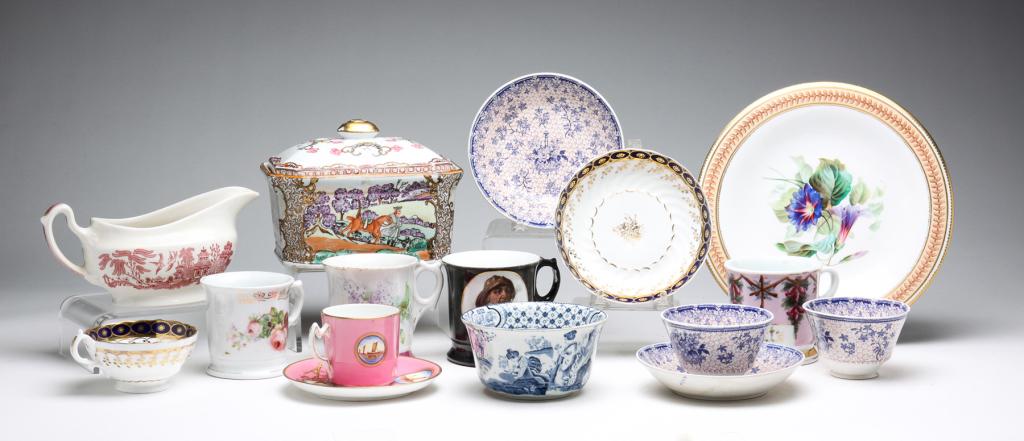 GROUPING OF EUROPEAN CERAMICS. (1 of 16)