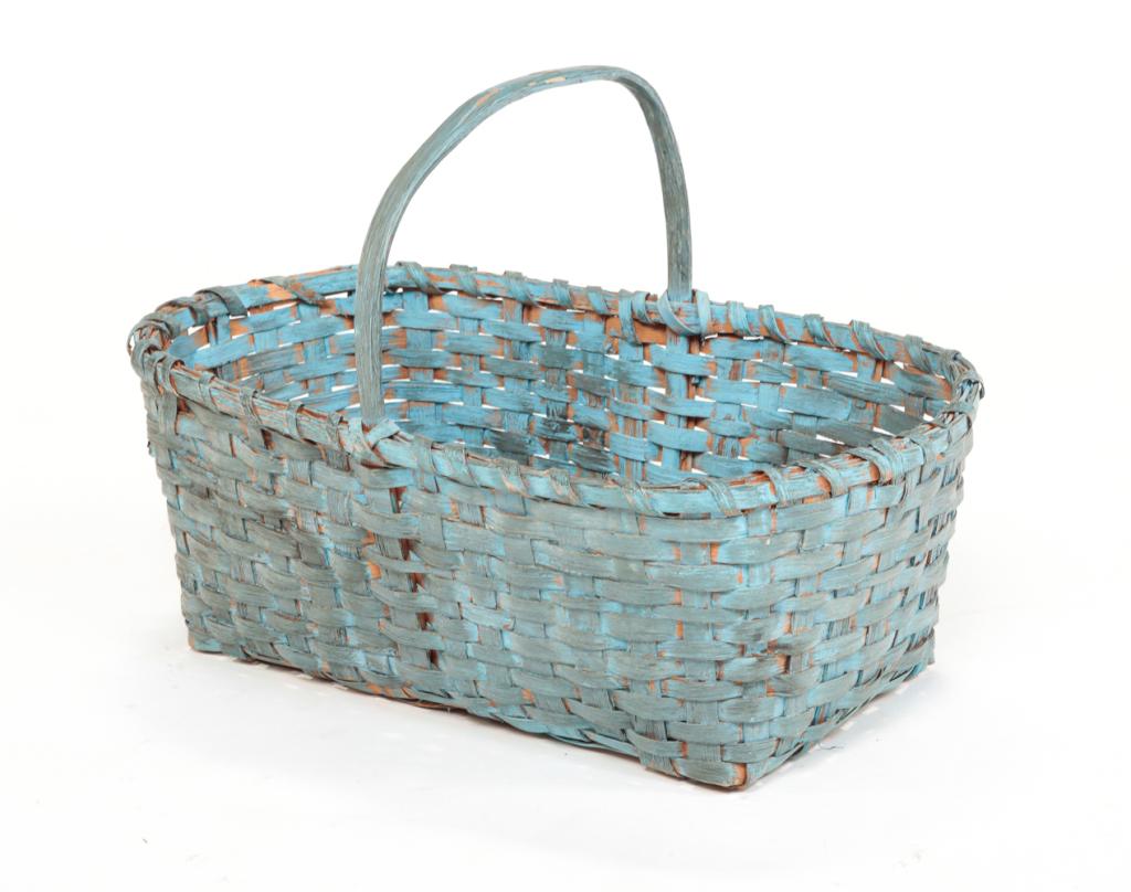 AMERICAN PAINTED BASKET. (1 of 4)