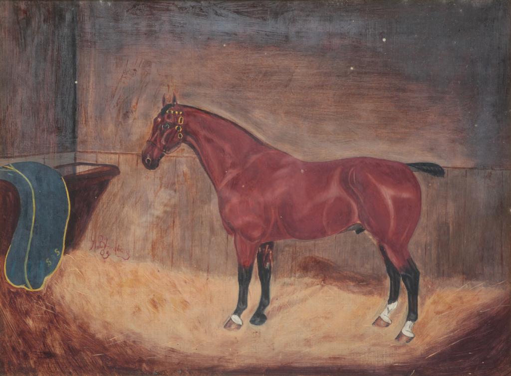 RACE HORSE BY ARMSTRONG. (1 of 4)