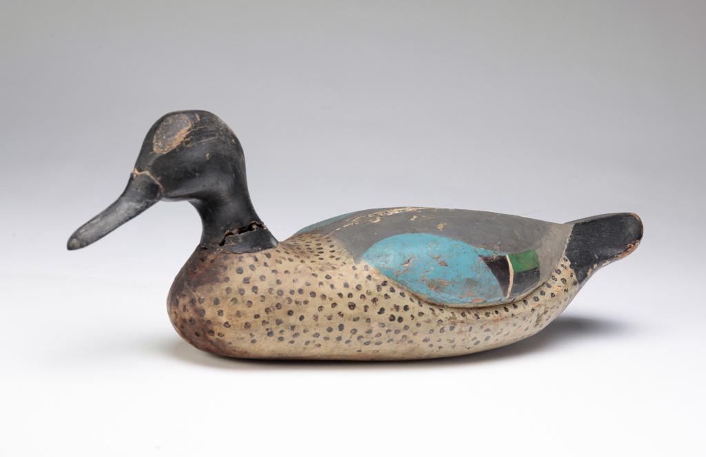 LOUISIANA BLUEWING TEAL DECOY. (1 of 6)