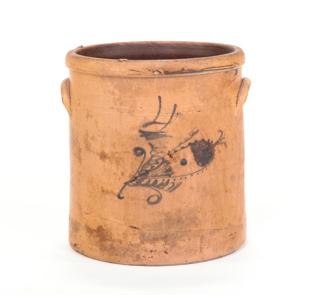 AMERICAN STONEWARE CROCK. (1 of 5)
