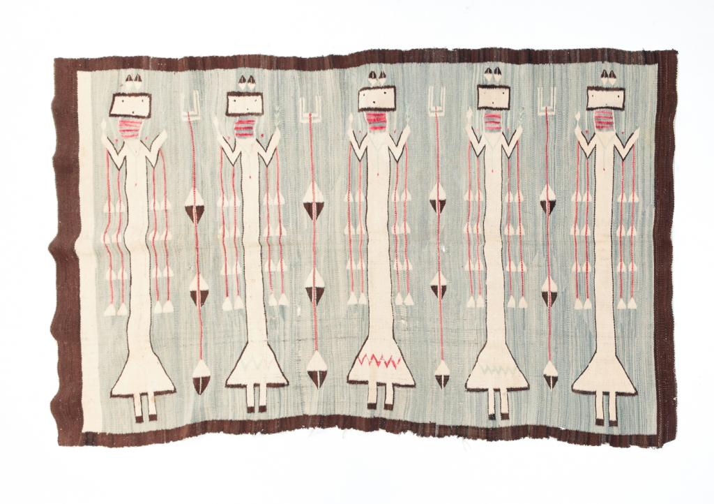 NAVAJO YEI RUG. (1 of 3)