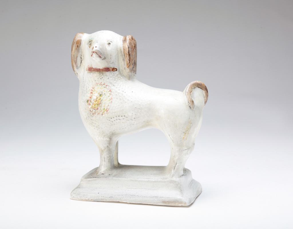 AMERICAN CHALKWARE POODLE. (1 of 4)