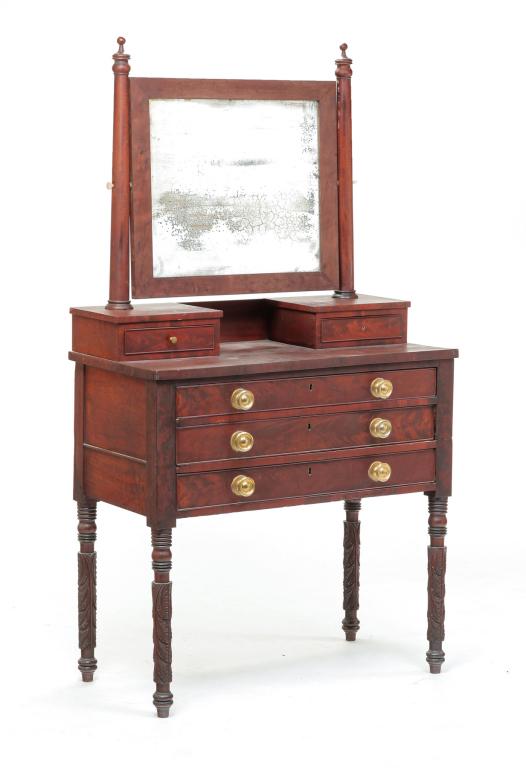 NEW ENGLAND CLASSICAL DRESSING TABLE. (1 of 6)
