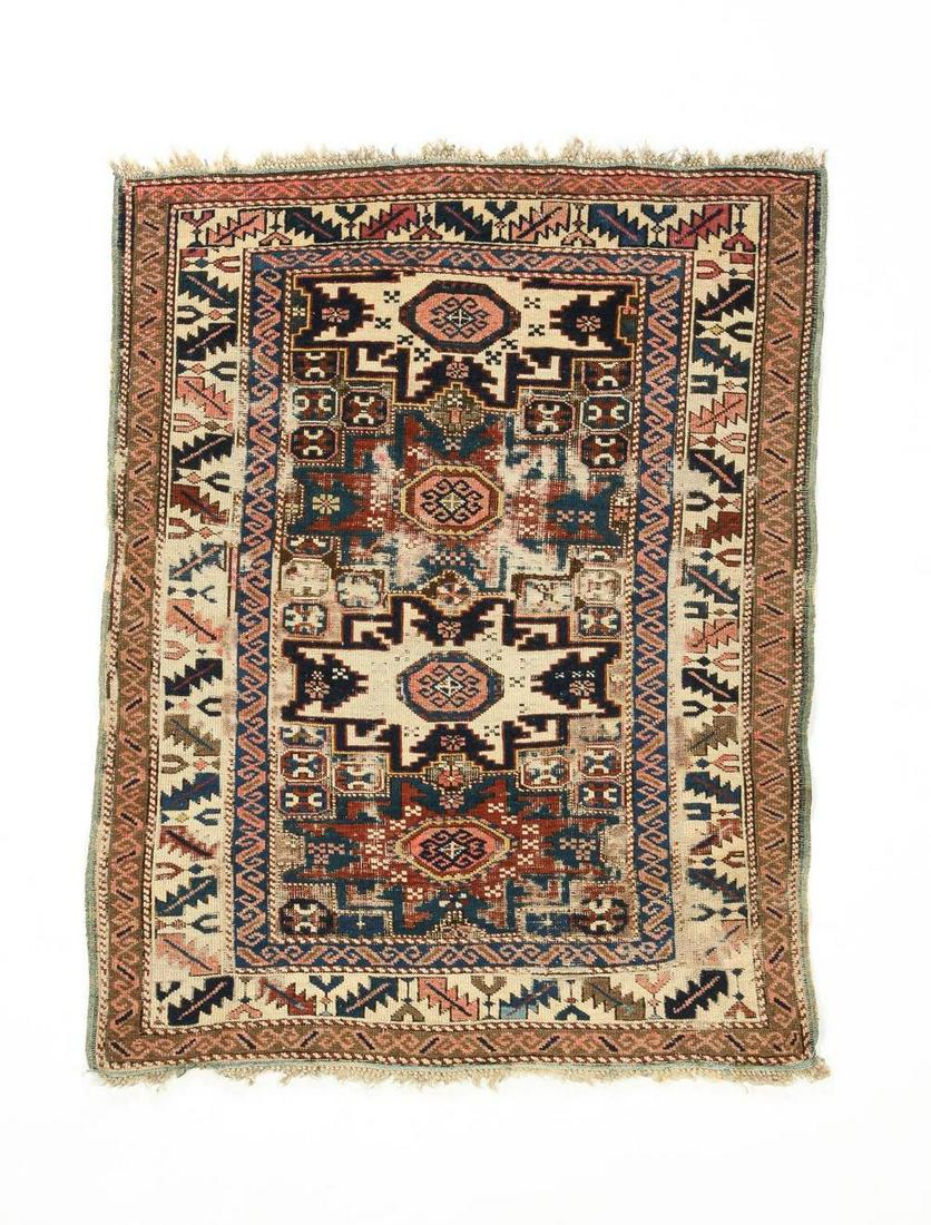 CAUCASIAN DERBENT RUG. (1 of 4)