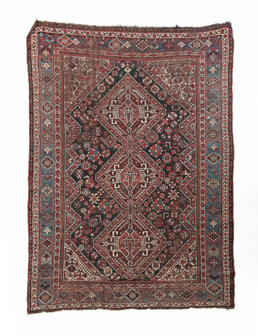 SOUTHWEST PERSIAN QASHQUI SHIRVAN RUG. (1 of 5)