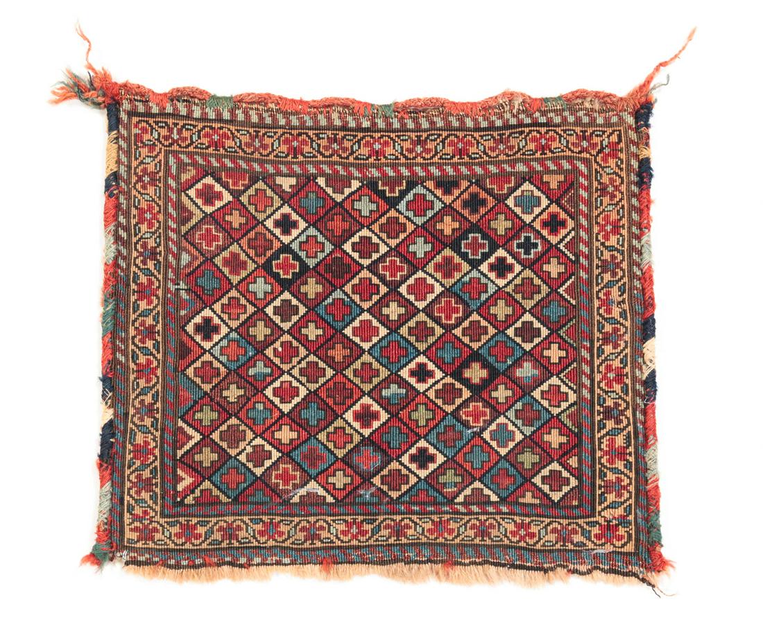 NORTHWEST PERSIAN SHAHSAVAN BAG FACE. (1 of 3)
