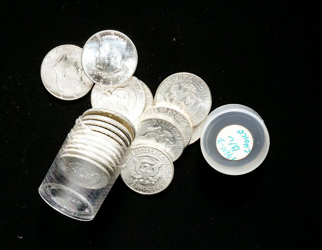 TWENTY B/U CHOICE 1964 SILVER KENNEDY HALF DOLLARS (1 of 2)