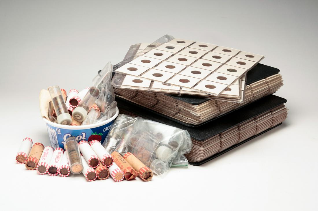 LARGE GROUP OF LINCOLN CENTS. (1 of 3)