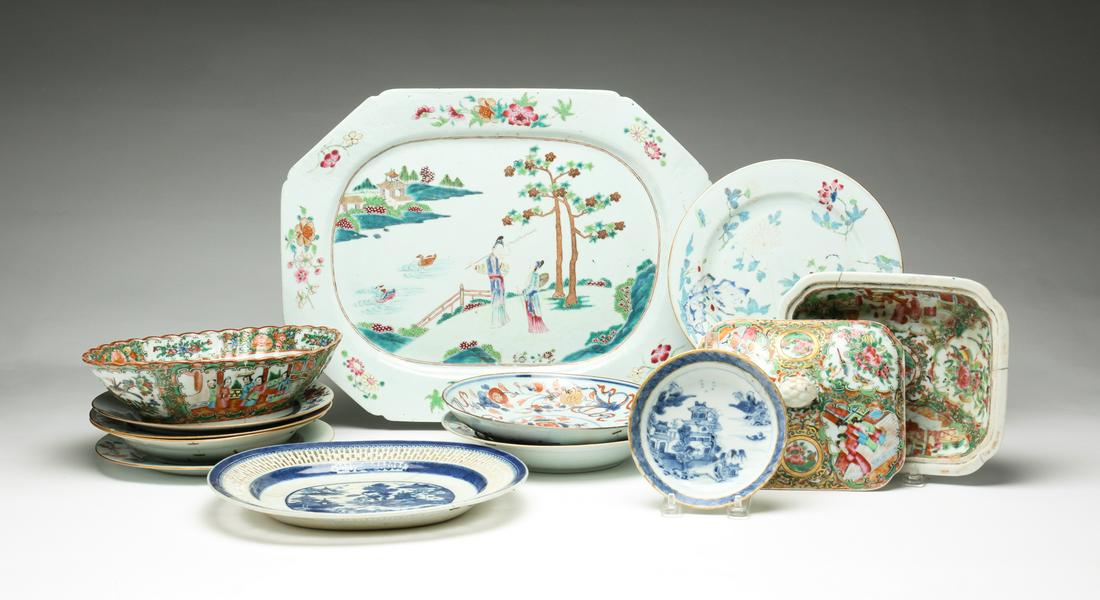 GROUP OF CHINESE EXPORT. (1 of 10)