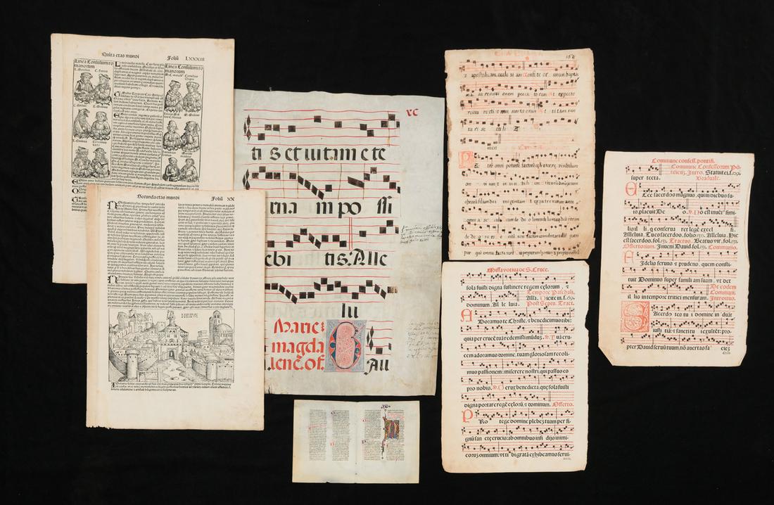 ANTIPHONALS AND MANUSCRIPTS. (1 of 11)