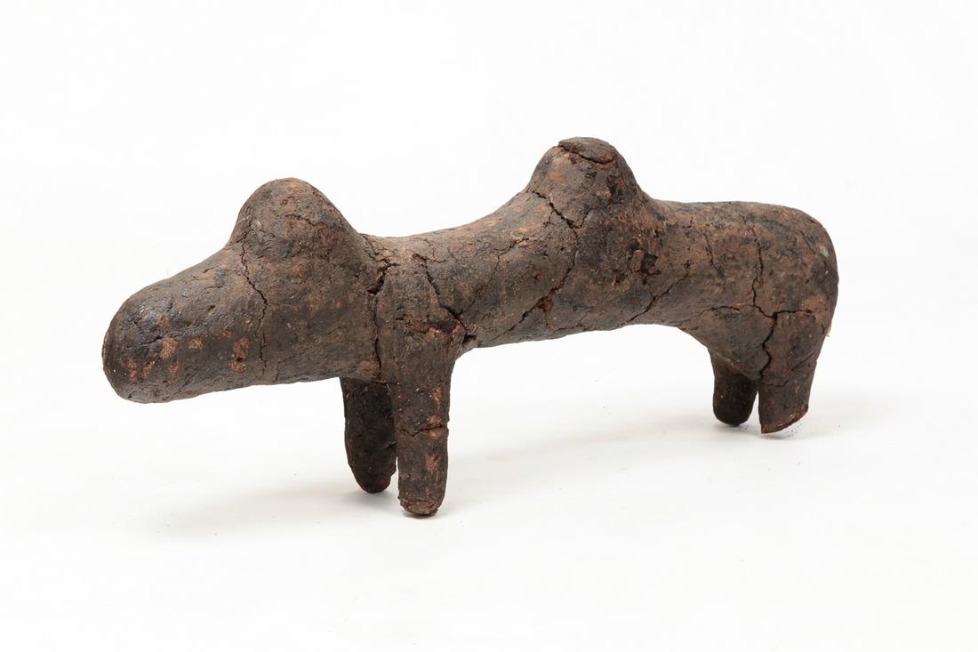 WEST AFRICAN ANIMAL BOLI FETISH. (1 of 3)