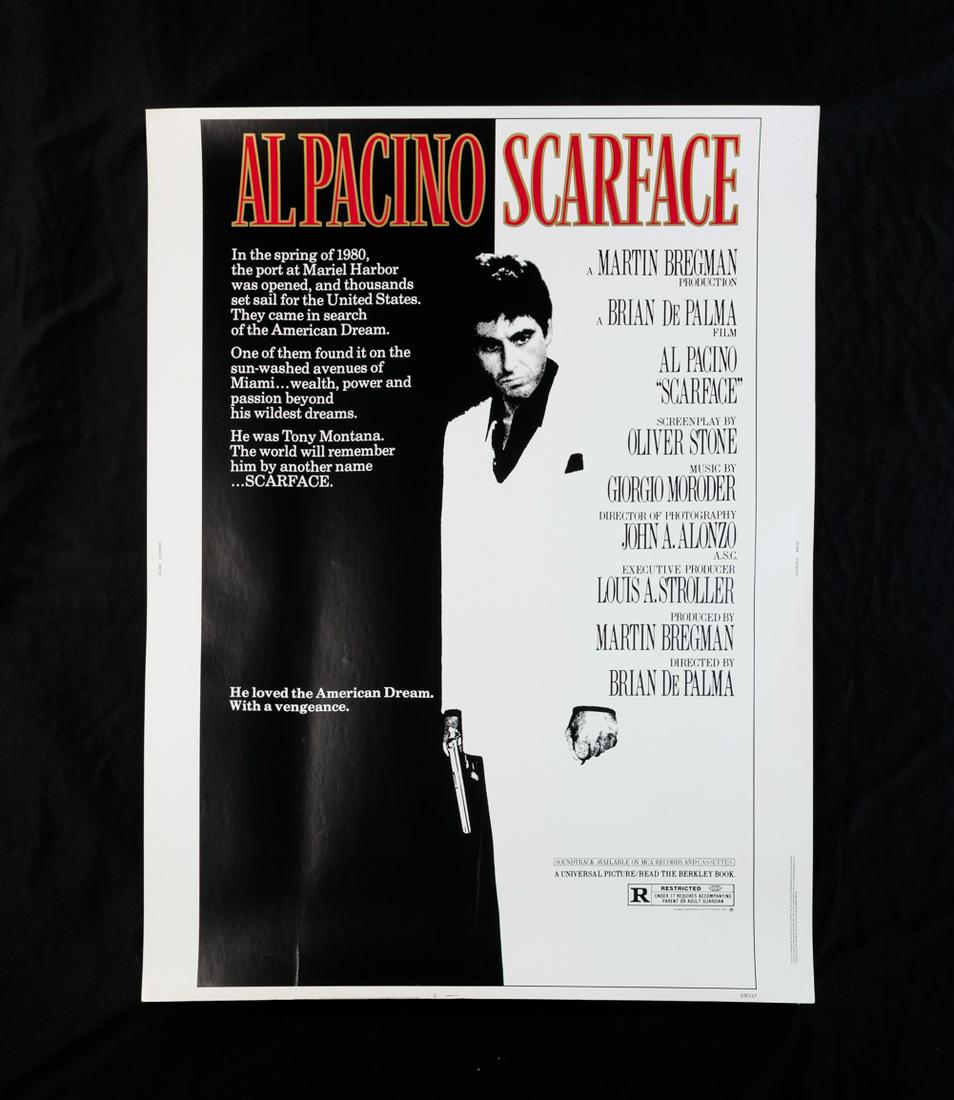 SCARFACE (UNIVERSAL, 1983). (1 of 6)