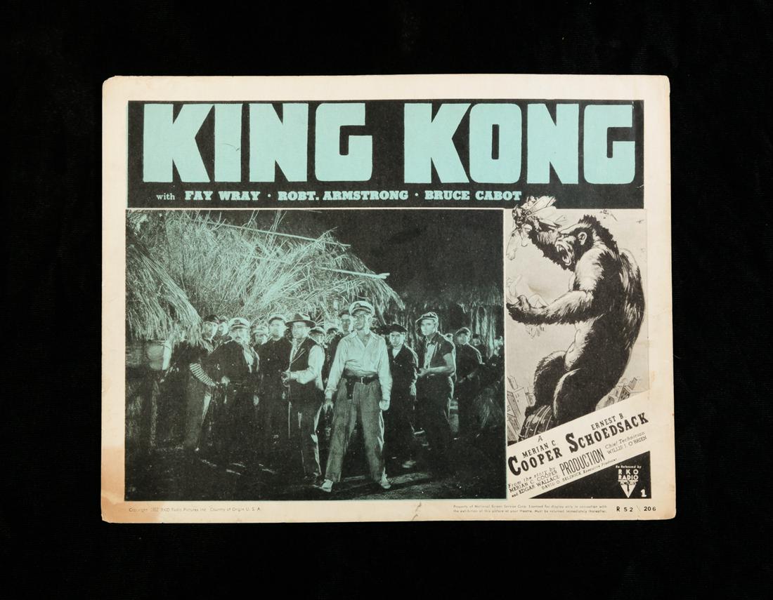 KING KONG LOBBY CARD. (1 of 5)