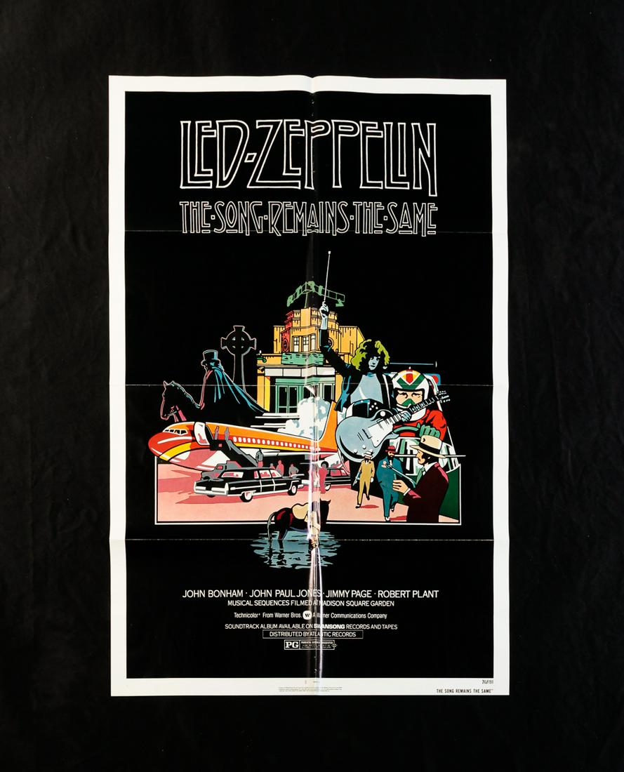 THE SONG REMAINS THE SAME (WARNER BROTHERS, 1976). (1 of 6)