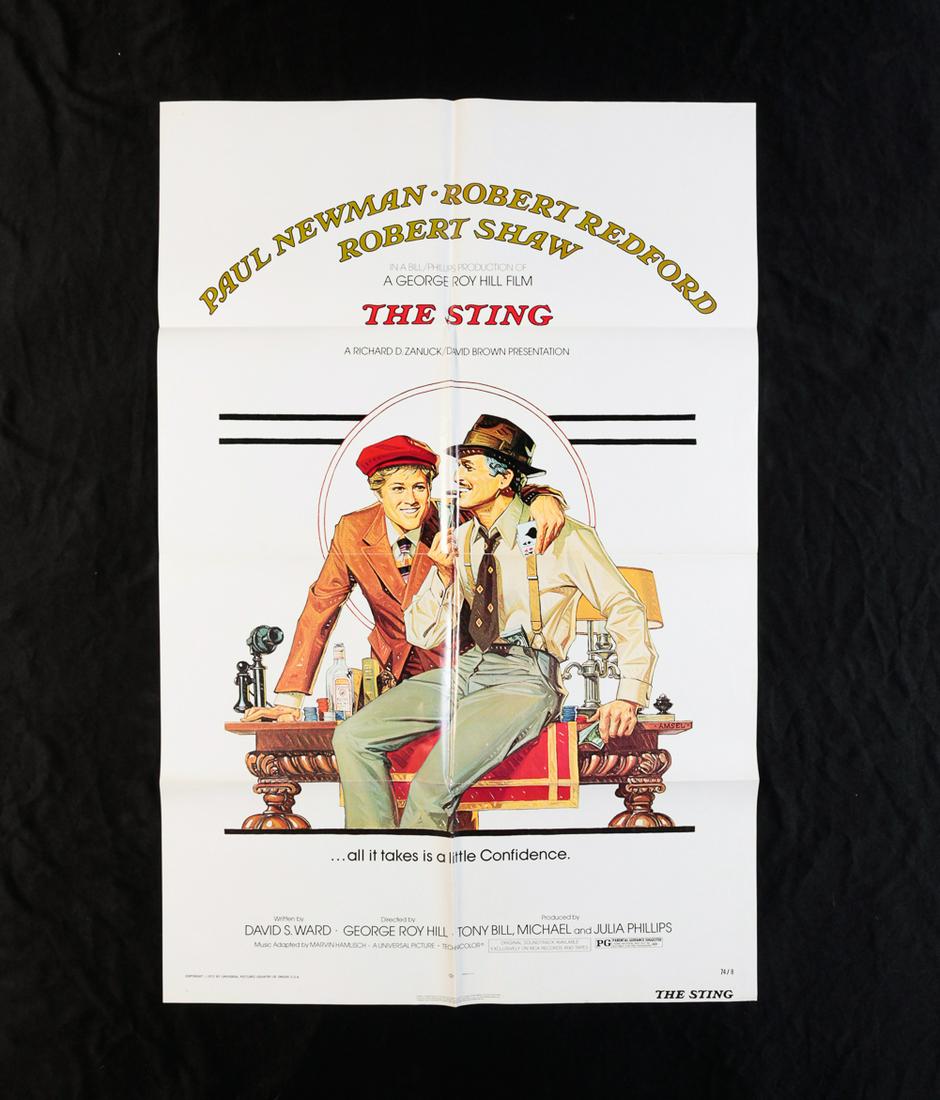THE STING (UNIVERSAL, 1974). (1 of 8)