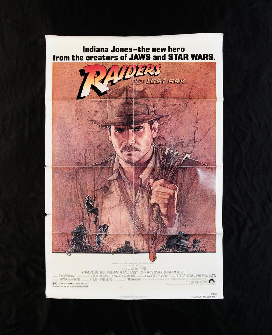 RAIDERS OF THE LOST ARK (PARAMOUNT, 1981). (1 of 7)