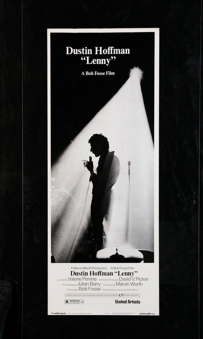 LENNY (UNITED ARTISTS, 1974). (1 of 8)