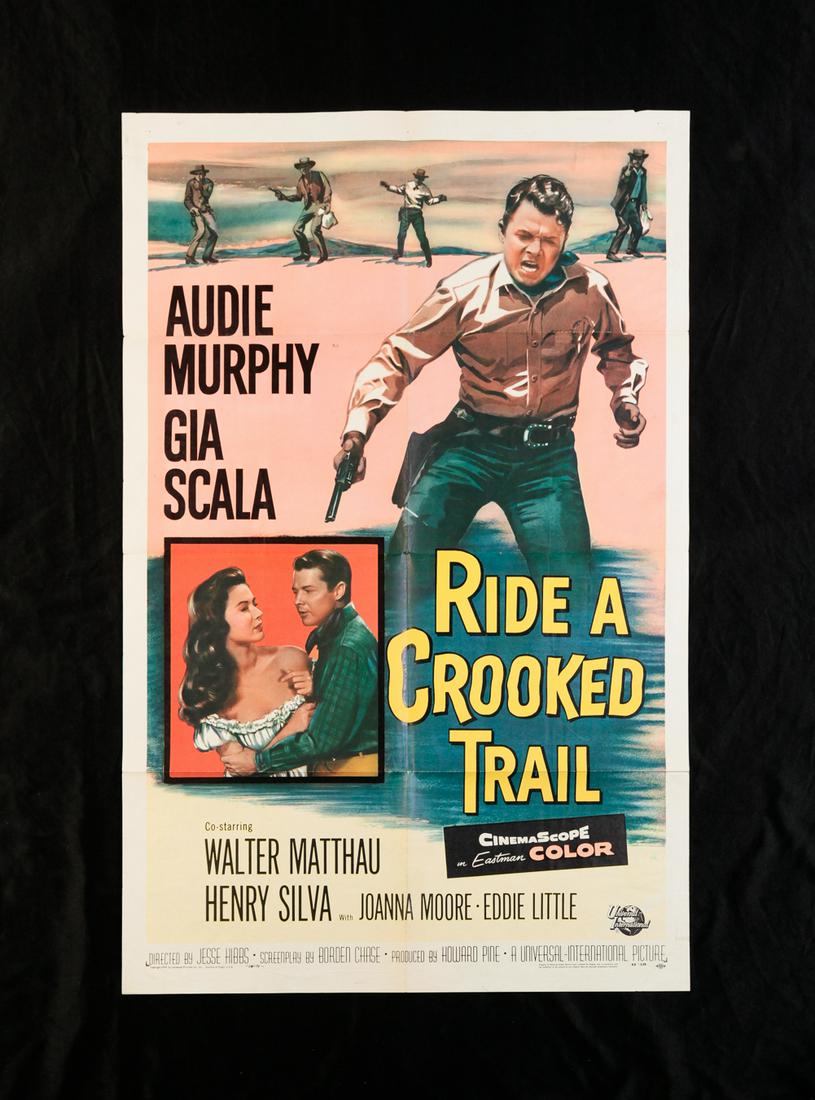 RIDE A CROOKED TRAIL (1958). (1 of 9)