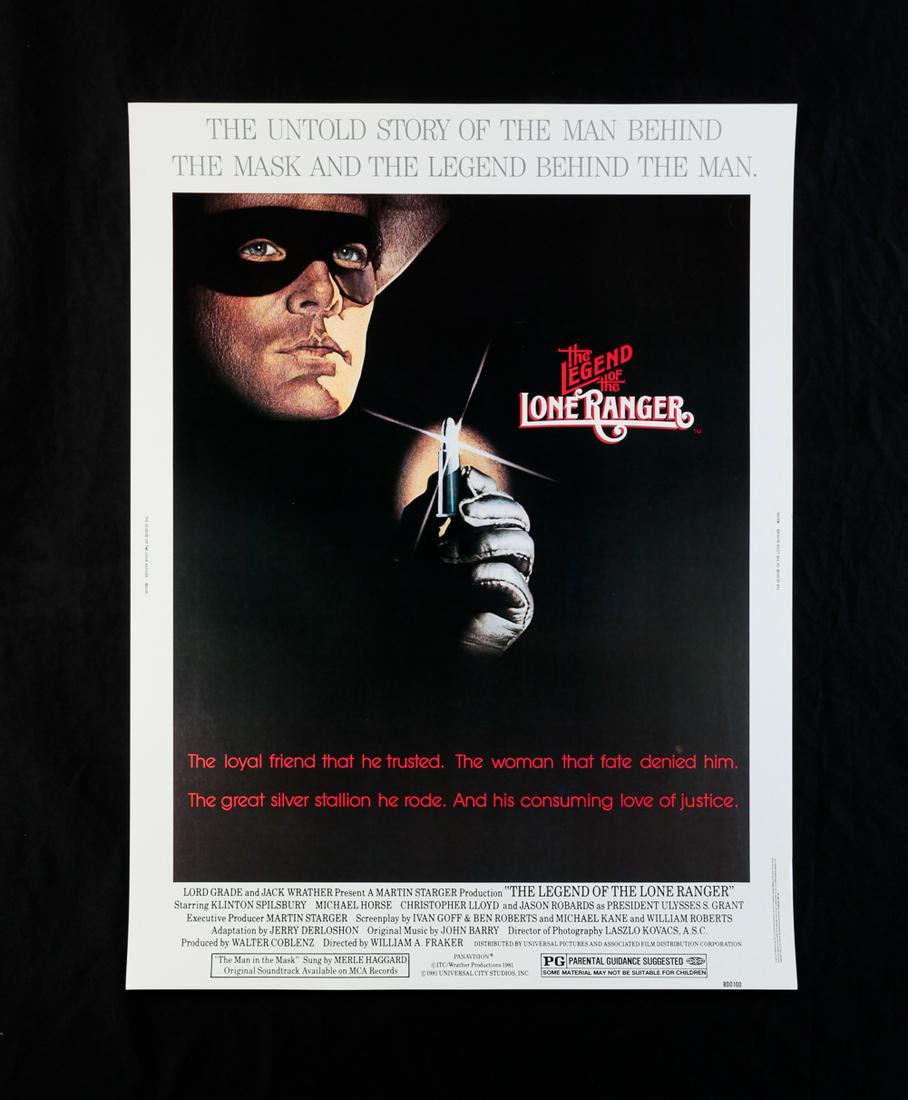 THE LEGEND OF THE LONE RANGER (UNIVERSAL, 1980). (1 of 6)