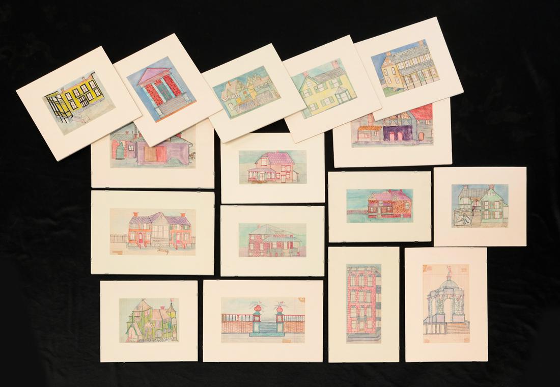 WAYNE B. BLOUCH ARCHITECTURAL DRAWINGS. (1 of 10)