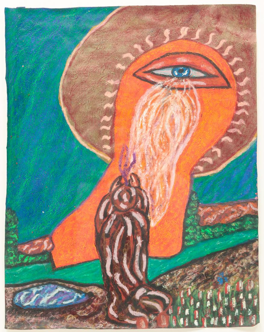 MODERNIST SEEING EYE BY "TONY JOE" SALVATORE. (1 of 4)