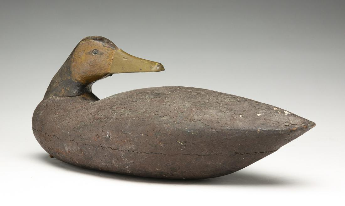 AMERICAN PREENING DUCK DECOY. (1 of 5)