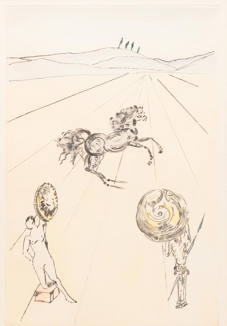 HORSE PRINT, SALVADOR DALI. (1 of 5)