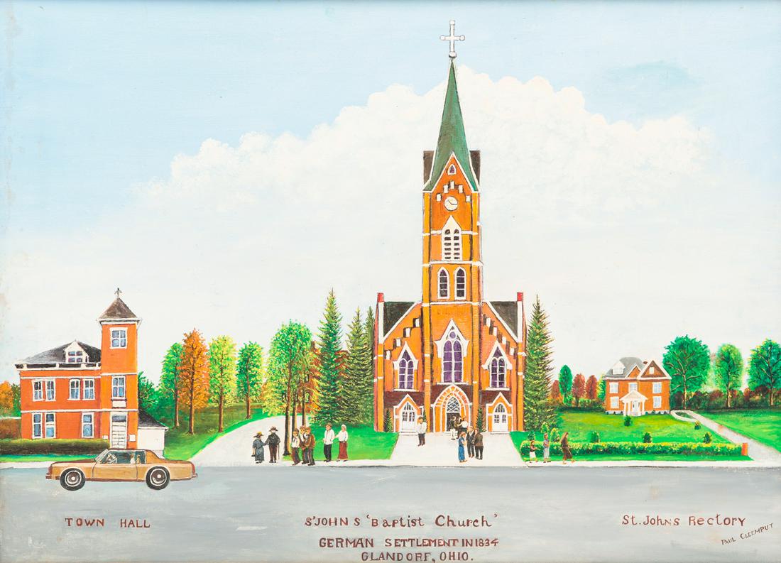 "ST. JOHN'S BAPTIST CHURCH" BY PAUL CLEEMPUT. (1 of 7)