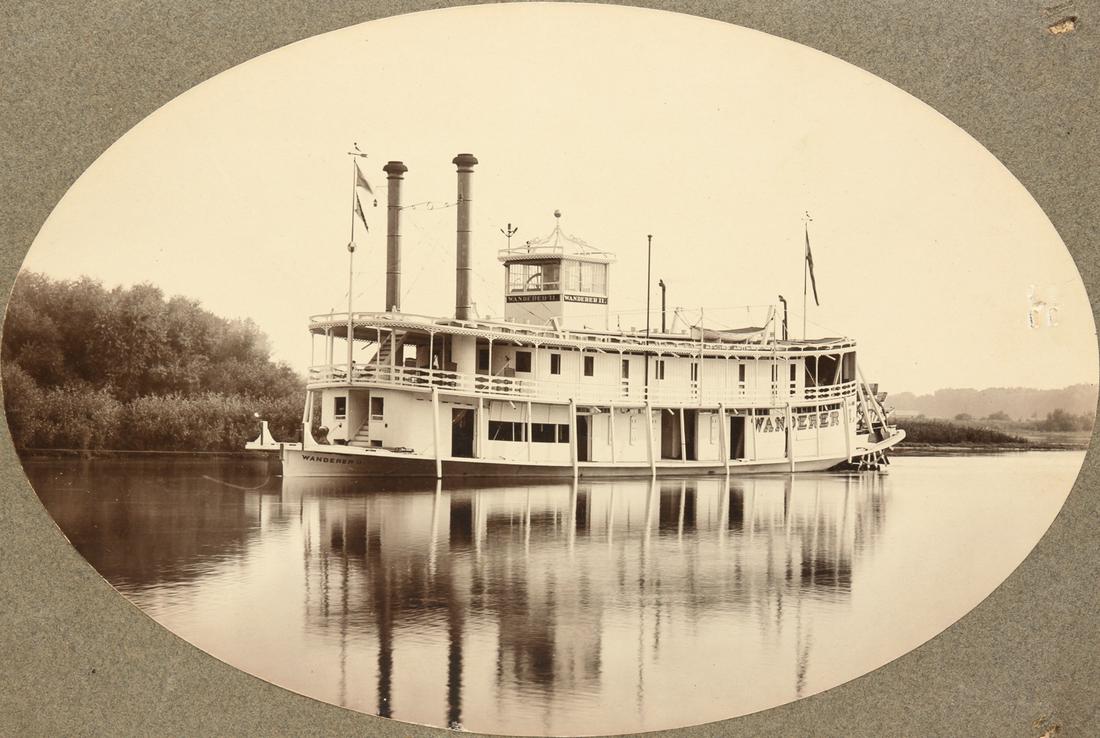 PHOTOGRAPH OF STEAMER WANDERER II. (1 of 4)