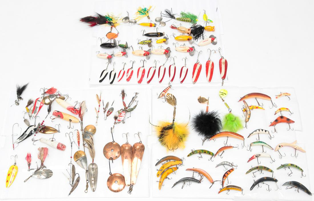 Collection Of Fishing Lures. Auction
