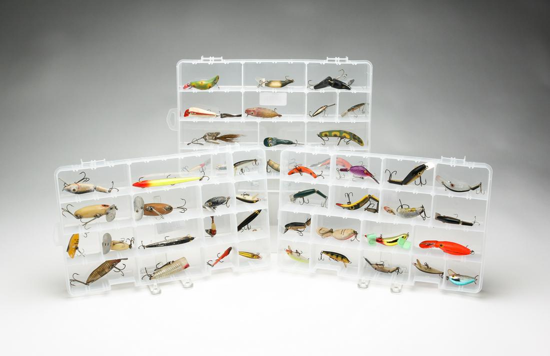 GROUP OF ASSORTED LURES. (1 of 4)