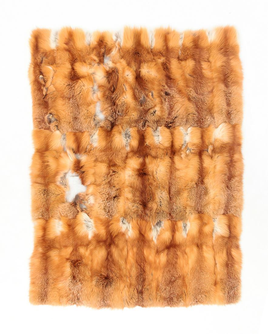 FOX THROW BLANKET. (1 of 5)