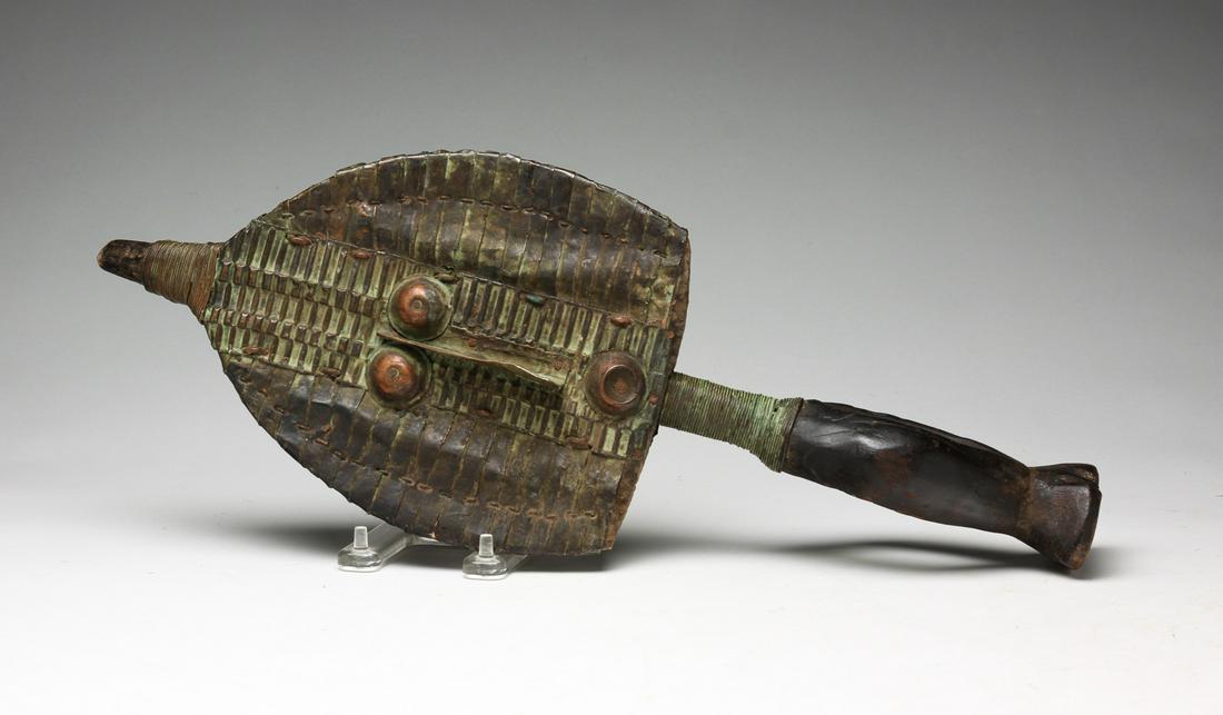 AFRICAN BAKOTA JANUS MASK. (1 of 3)