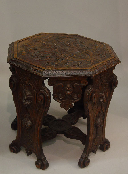 EUROPEAN STYLE LOW TABLE WITH FINE CARVIN