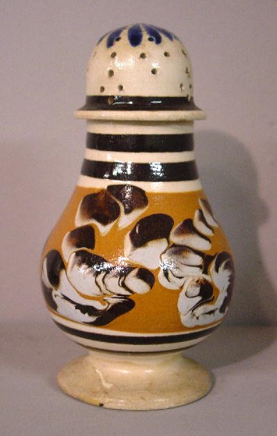 MOCHA PEPPER POT. Dark brown stripes and - 2