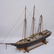 948: LARGE WOODEN SAILING SHIP MODEL. Three-m