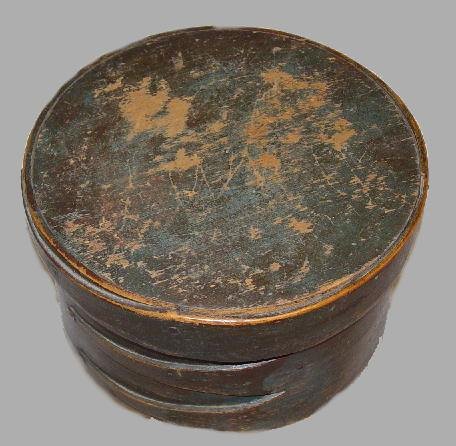 BENTWOOD BOX. Round pantry box with thre - 2