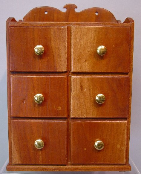 TWO CONTEMPORARY WOODEN PIECES. Made by