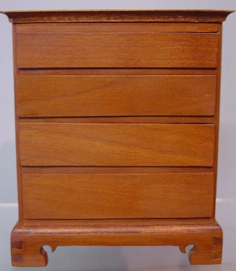 TWO PIECES OF MINIATURE FURNITURE. Conte