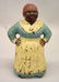 756: CAST IRON DOORSTOP. "Hubley Copyright" Aunt Jemima