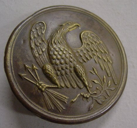 DUG EAGLE CROSS BELT PLATE. Civil War er