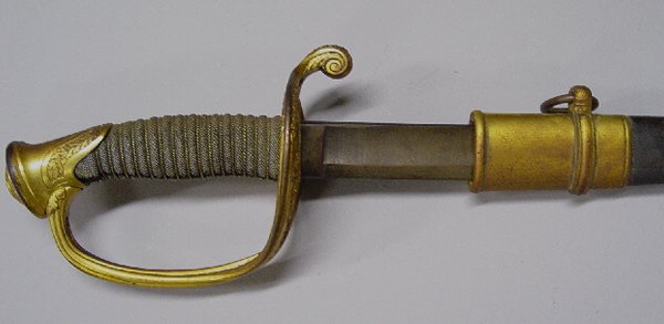 EARLY CIVIL WAR CONFEDERATE OFFICER'S SW